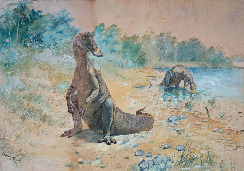 檔案:Knight hadrosaurs.jpg