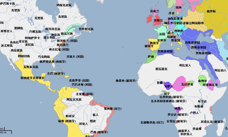 檔案:1650全世界局勢(歐美).png